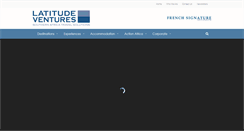 Desktop Screenshot of latitude-ventures.com